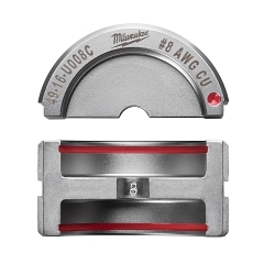 MILW 49-16-U008C #8 COPPER U STYLE DIE