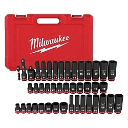 MILW 49-66-7009 43PC SHOCKWAVE IMPACT DUTY 3/