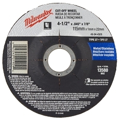 MILW 49-94-4505 4-1/2-IN X .045-IN X 7/8