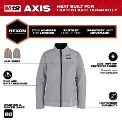 MILW F102G-21M M12 WOMENS HEATED AXIS JACKE