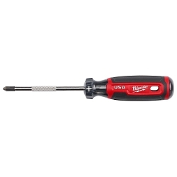 MILW MT202 #2 PHILLIPS 4-IN CUSHION GRIP SCREWD