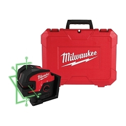 MILW 3624-20 M12 GREEN LASER - CROSS LINE AND 4