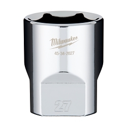 MILW 45-34-2027 1/2-IN DRIVE 27MM SOCKET