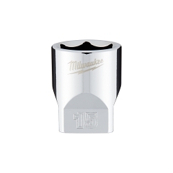 MILW 45-34-9041 1/4-IN DRIVE 15MM METRIC SOCKET