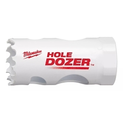 MILW 49-56-0043 1-IN HOLE DOZER BI-METAL HOLE