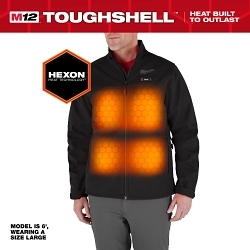 MILW M100B-212X M12 HEATED TOUGHSHELL JACKET