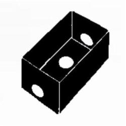 MULBERRY 30201W WP BOX 3H-1/2-IN WHITE