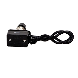 NSI 76010PW PUSHBUTTON S WITCH MAINTAINED CONTACT SPST 10 AMPS ON-OFF CIR