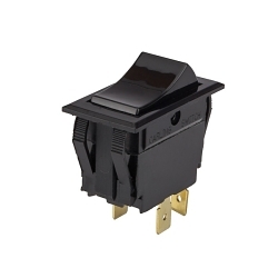 NSI 77010RQ ROCKER SWITC H MAINTAINED ON/OFF DPST