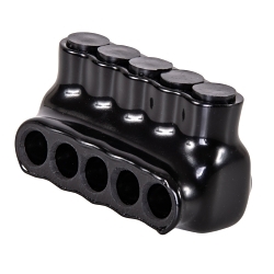 NSI IPL4-5 4-14 AWG POLA RIS INSULATED MULTI-TAP CONN 5 PORT (SINGLE SIDE