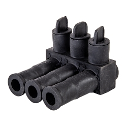 NSI ISPB350-3 SUBMERSIBL E PEDESTAL CONNECTOR 3 PORT 350 MCM - 12 AWG