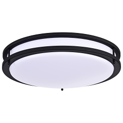 SATCO 62-1737 GLAMOUR LED 17-INCH FLUSH MOUNT