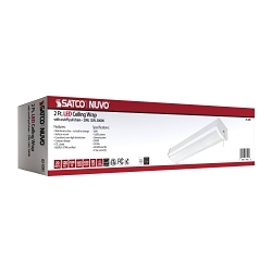 SATCO 65-1091 LED 2-FT . CEILING WRAP WITH PULL