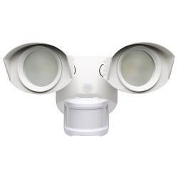 SATCO 65-217 LED SECURITY LIGHT DUAL HEAD