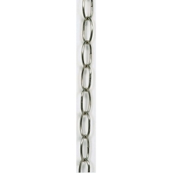 SATCO 25-1069 3-FT . 8 GAUGE CHAIN BRUSHED NICK