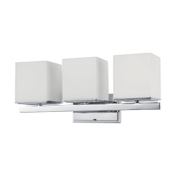 SATCO 60-4083 BENTO 3 LIGHT VANITY FIXTURE WIT