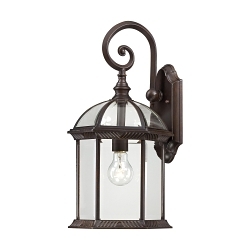SATCO 60-4965 BOXWOOD 1 LIGHT 19-IN. OUTDOOR WAL