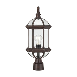 SATCO 60-4975 BOXWOOD 1 LIGHT 19-IN. OUTDOOR POS