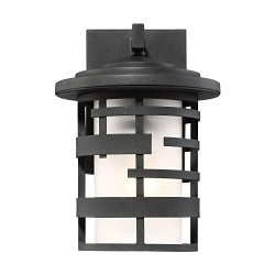 SATCO 60-6401 LANSING 1 LIGHT 10-IN. OUTDOOR WAL