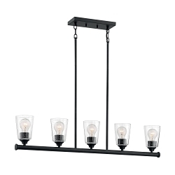 SATCO 60-7286 BRANSEL 5 LIGHT ISLAND PENDANT FIX