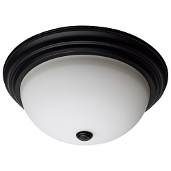 SATCO 60-129 3 LIGHT 15-INCH FLUSH MOUNT MATT