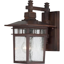 SATCO 60-4952 COVE NECK 1 LIGHT 12-IN. OUTDOOR L