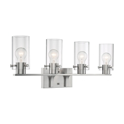SATCO 60-7174 SOMMERSET 4 LIGHT VANITY FIXTURE B