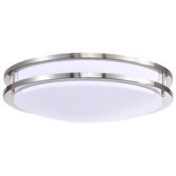 SATCO 62-1637 GLAMOUR LED 17-INCH FLUSH MOUNT