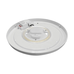 SATCO 62-1211 11-INCH ACRYLIC ROUND FLUSH MOUN