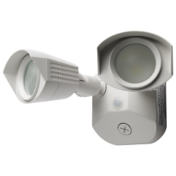 SATCO 65-210 LED SECURITY LIGHT DUAL HEAD