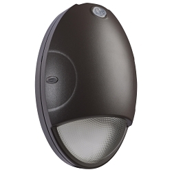 SATCO 65-880 OVAL SMALL EMERGENCY WALL PACK LED