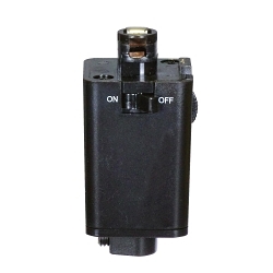 SATCO TP232 PENDANT TRACK ADAPTER BLACK FINI