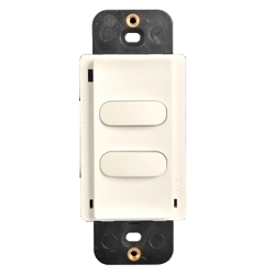 HBA CXSW-2-WH CX LOW VOL TAGE 2 BUTTON PROGRAMMAB
