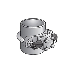 OZ-G CG3622 3-1/2-IN PIPE GND CONN