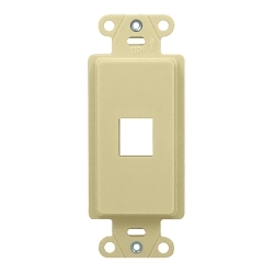 P&S WP3411-LA DECOR OUTLET STRAP 1 PORT LA (