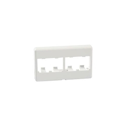 PANDUIT CFFP4WH FURNITURE FACEPLATE 4 PO