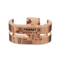 PANDUIT GCE250-1/0-Q GROUND E STYLE CONN 1/0