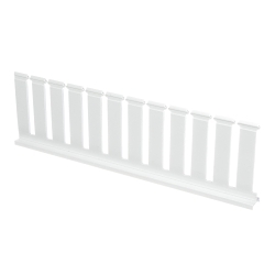 PANDUIT SD4HWH6 SLOTTED DUCT DIVIDER WALL PVC 4-