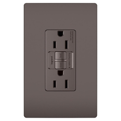 P&S 1597 RADIANT SELF TST DUP GFCI 15A 125V BR