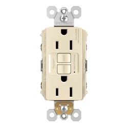 P&S 1597-LA RADIANT SLF TST DUP GFCI 15A 125V LA