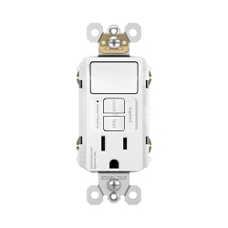 P&S 1597SWTTRWCCD4 RADIANT 15A SLFTST GFCI/