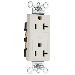 P&S 26352-CHI 20A HALF CONT DECO RECP IV