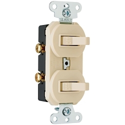 P&S 670-IG COMBO 2 SWITCHES 1P 20A 120/277V