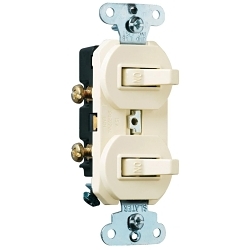 P&S 696-LAG COMBO 2SW 1P+3W 15A 120/277V LA
