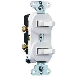 P&S 696-WG COMBO 2SW 1P+3W 15A 120/277V W