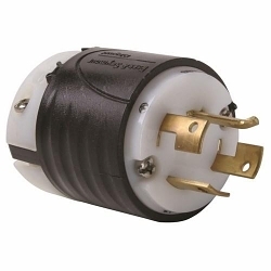 P&S 7411-SS LOCKING PLUG 4-WIRE 20A 3P 120/2
