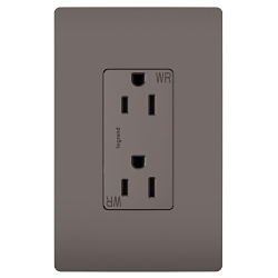 P&S 885-TRWR RADIANT 15A/125V TRWR DUP RECP B