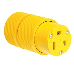 P&S D0653 STRAIGHT BLD CONN 2P 3W 50A250V GG