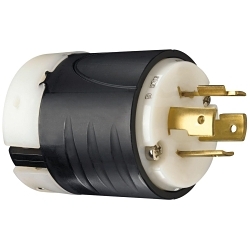 P&S L1420-P TURNLOK PLUG 4W 20A 125/250V