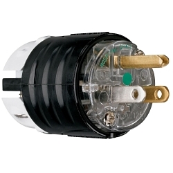 P&S PS5266-XHG STR BLD PLUG 3W 15A 125V HG